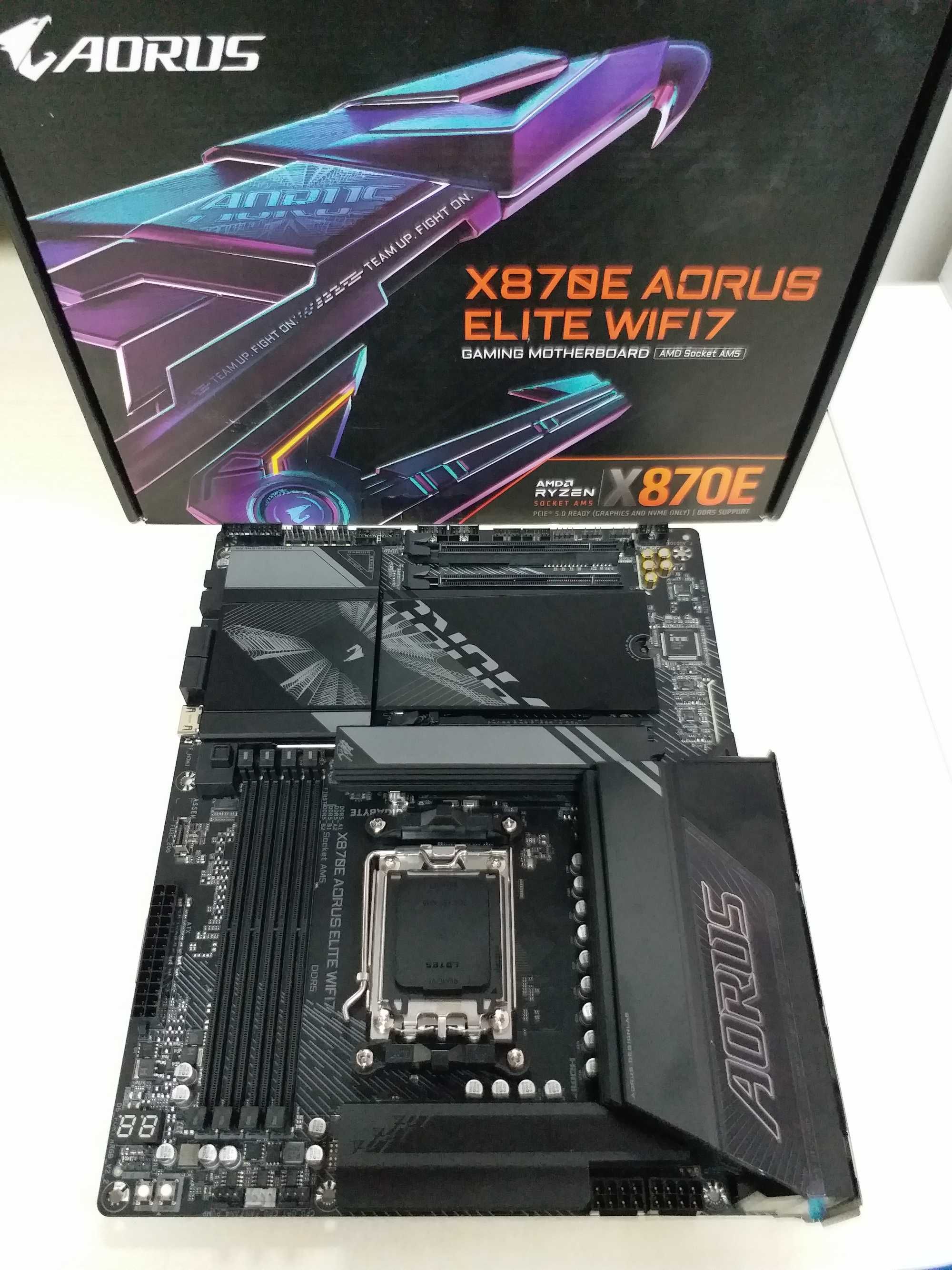 Топ плата Gigabyte X870E AORUS ELITE WIFI