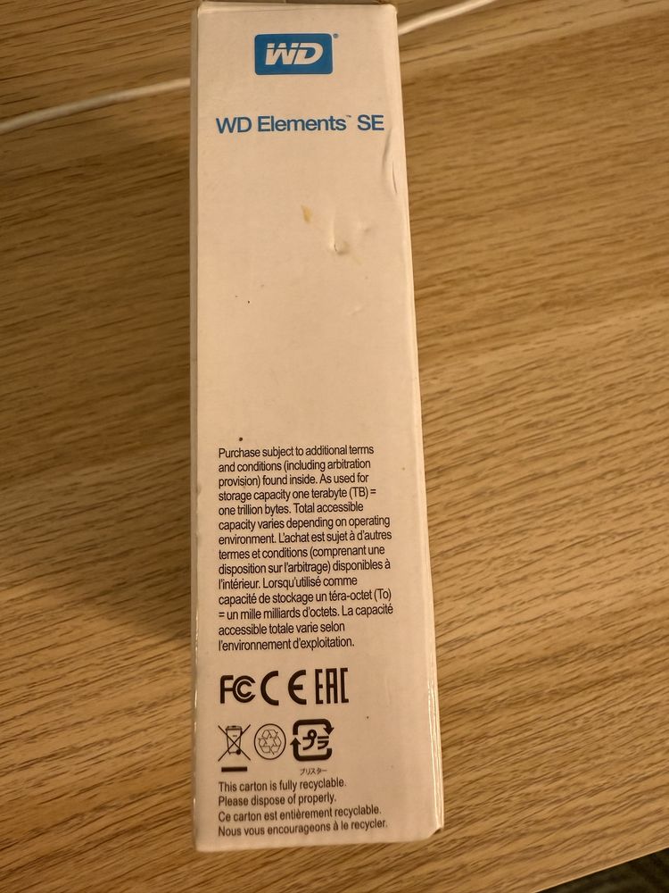 Disco Externo WD Elements SE 2TB
