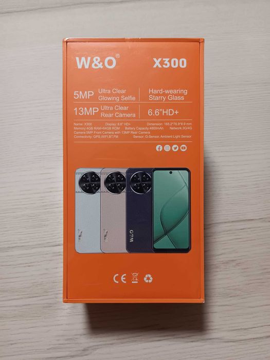 Telemóvel W&O X300 LACADO