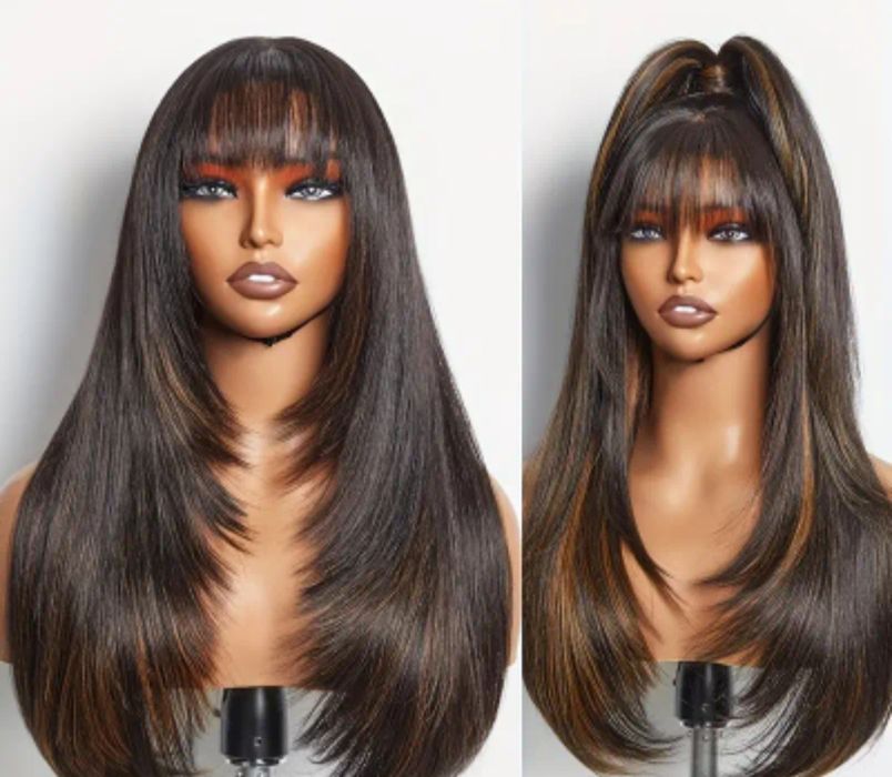 Peruca com franja-Vaz te surpreender