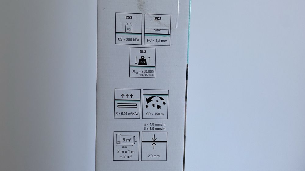 Podkład pod panele Arbiton Multiprotec Acoustic 3.8m2