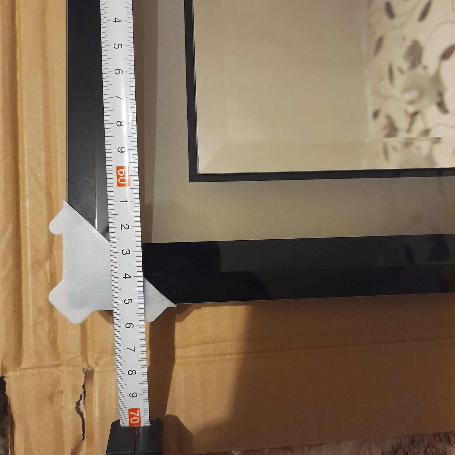 Lustro łazienkowe z podświetleniem .Nowe.50x65
