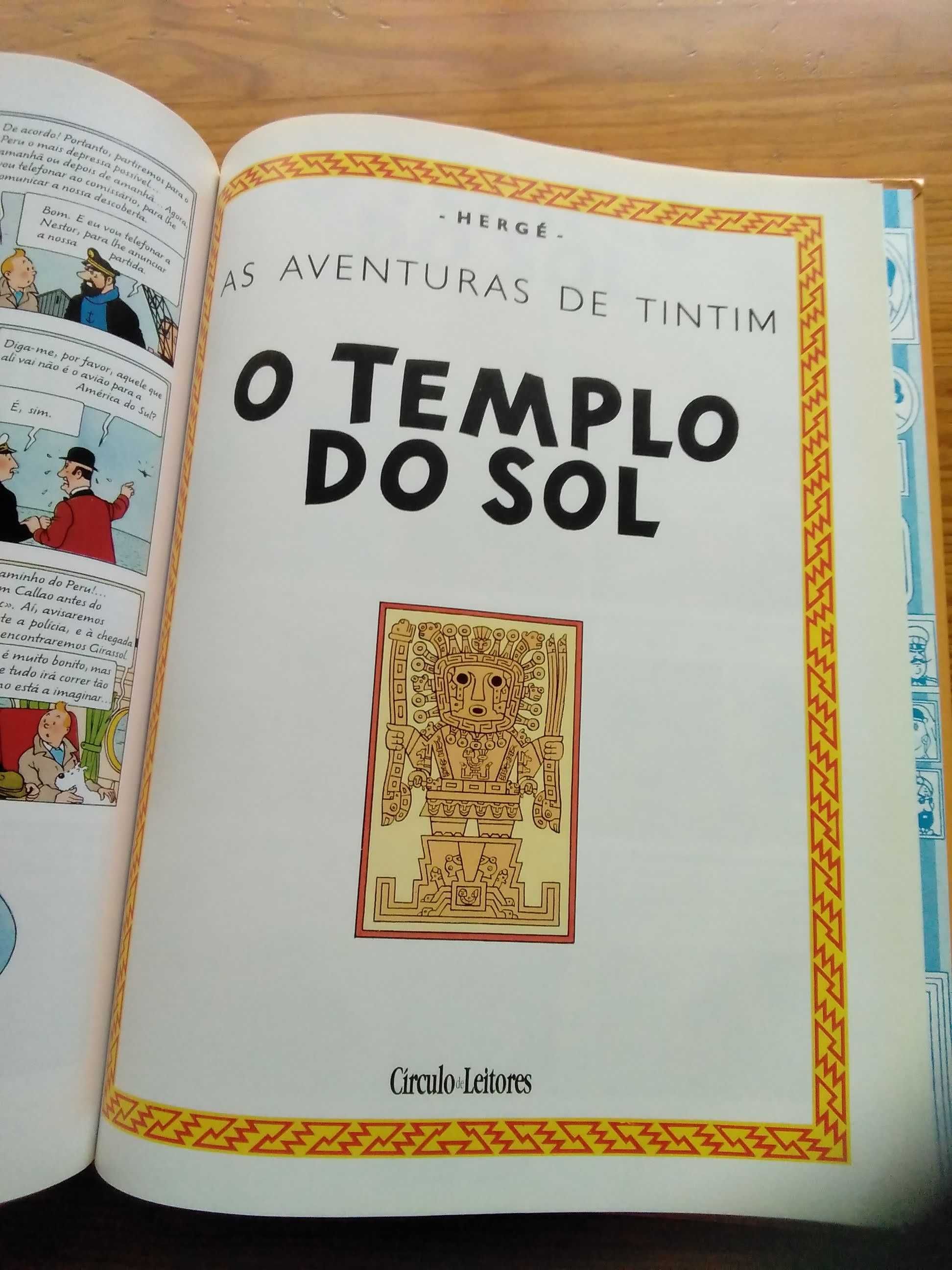 Livro "BD" Tintim