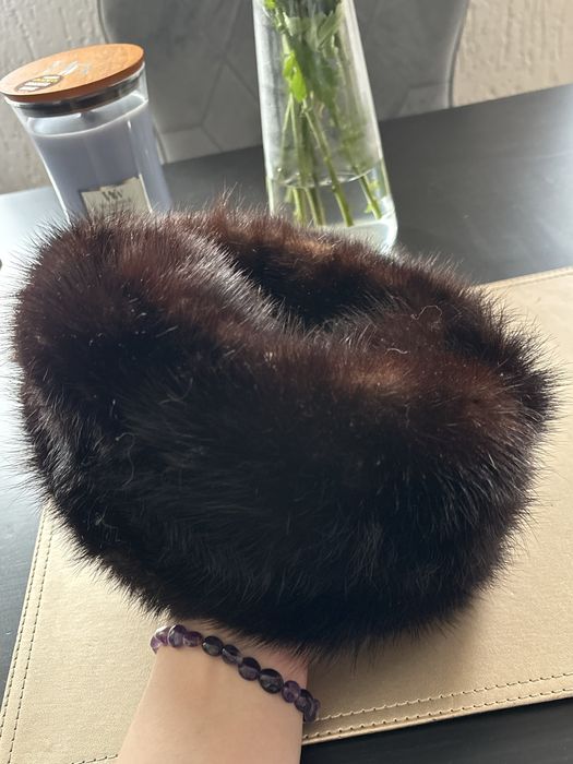 Kapelusz toczek z norki