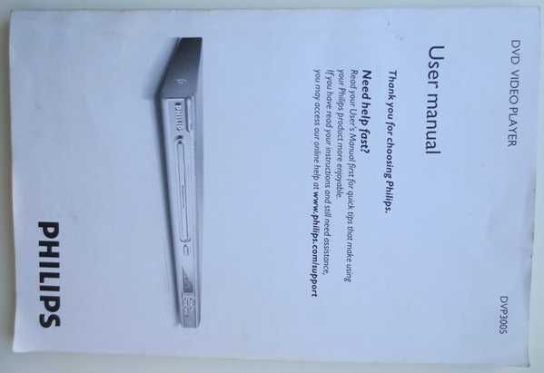 Плеер DVD Philips DVP3005 б/у в отличном состоянии