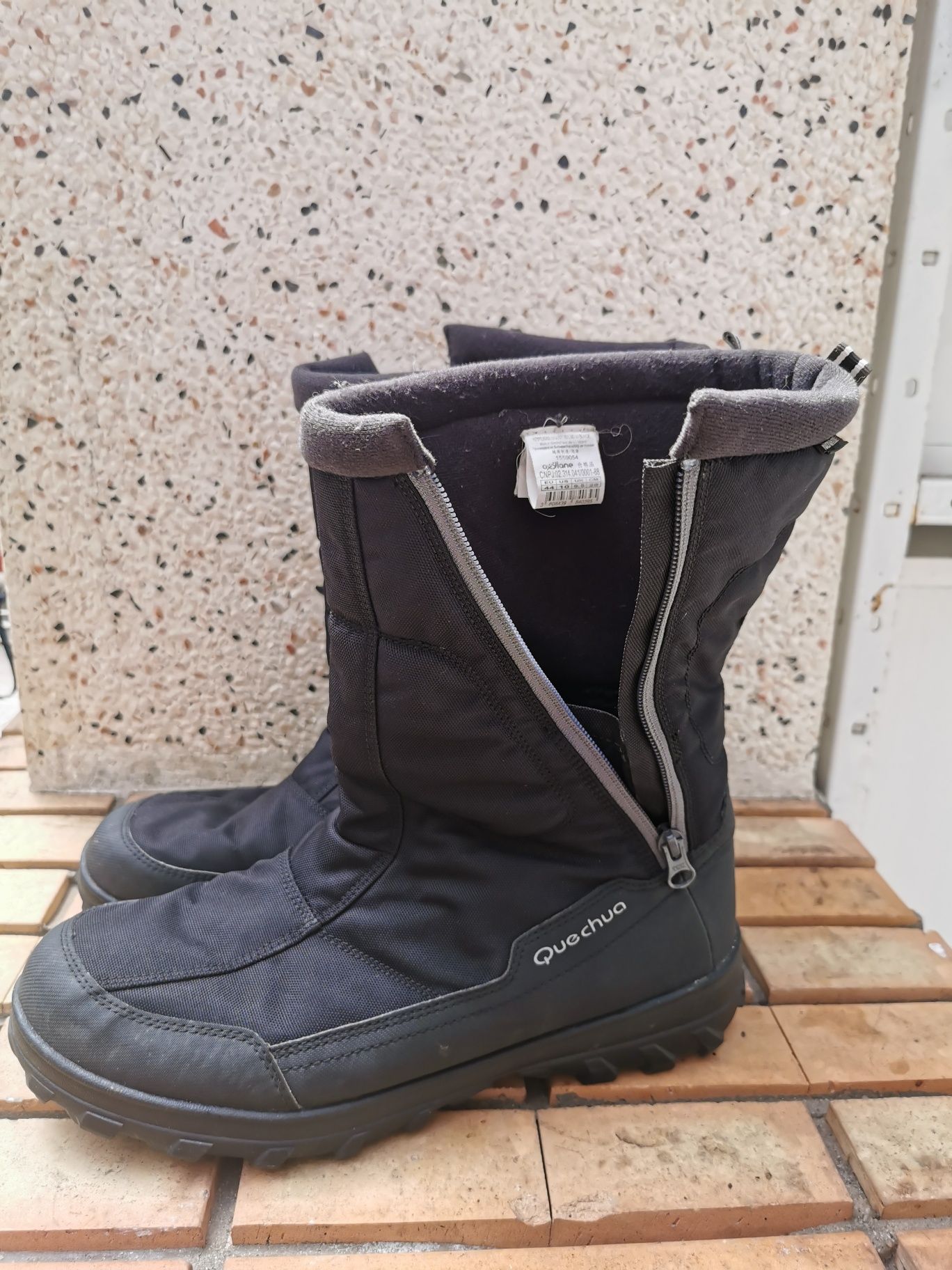 Botas quentes para neve