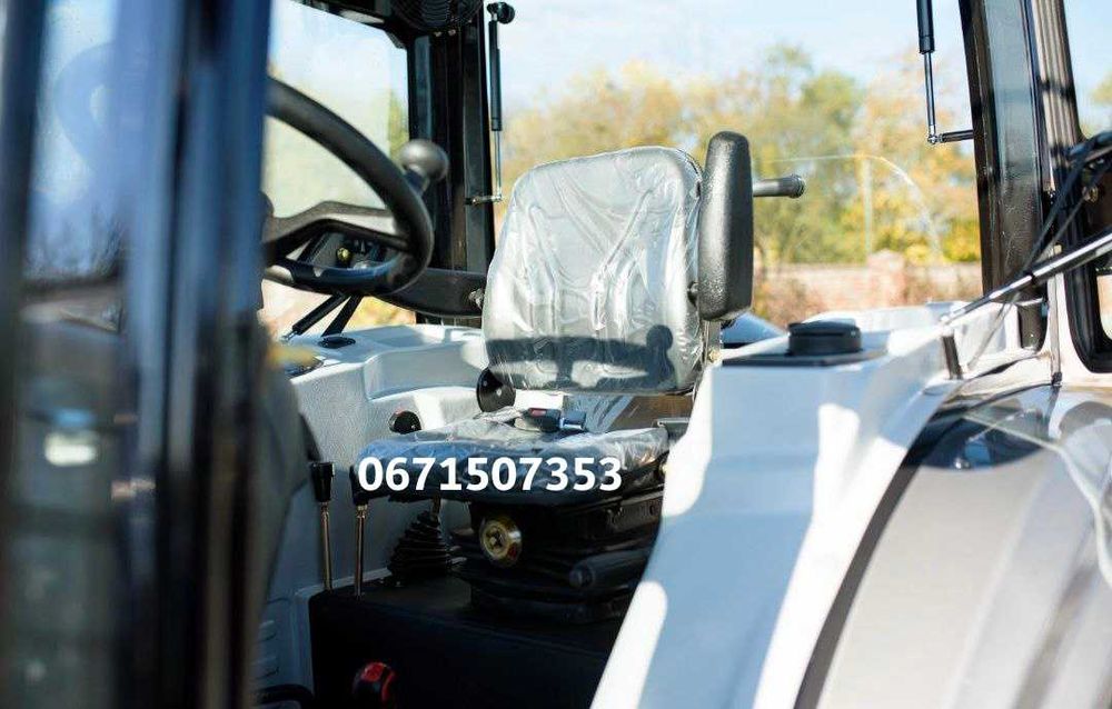 Трактор Скаут 404C з компресором на широких колесах 12.4х24 з реверсом