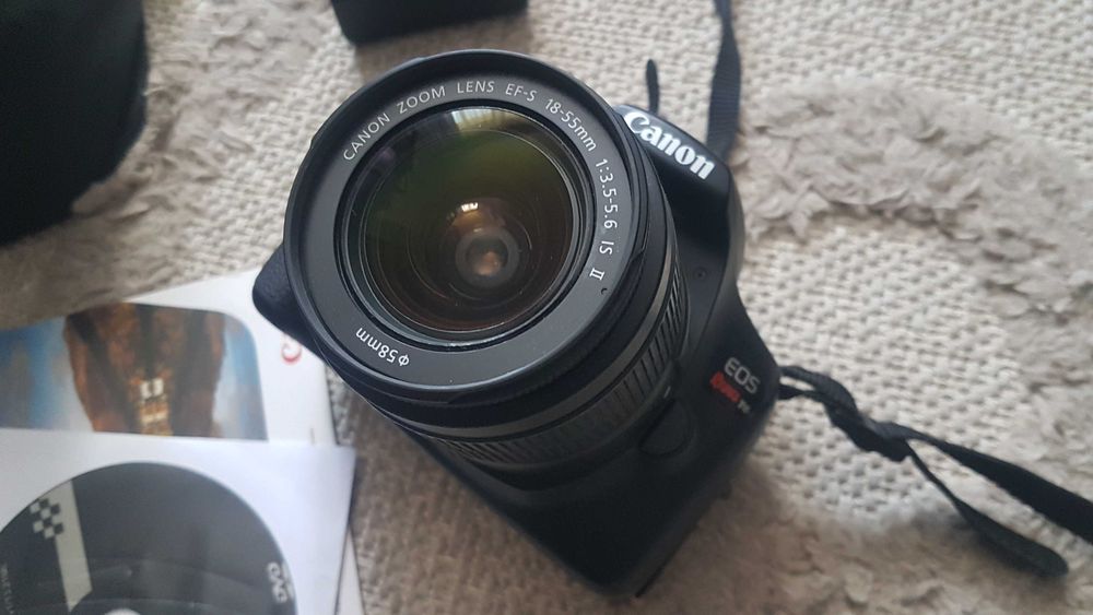 CANON EOS 1300D Rebel T6+ Obiektyw Canon EFS 18-55mm