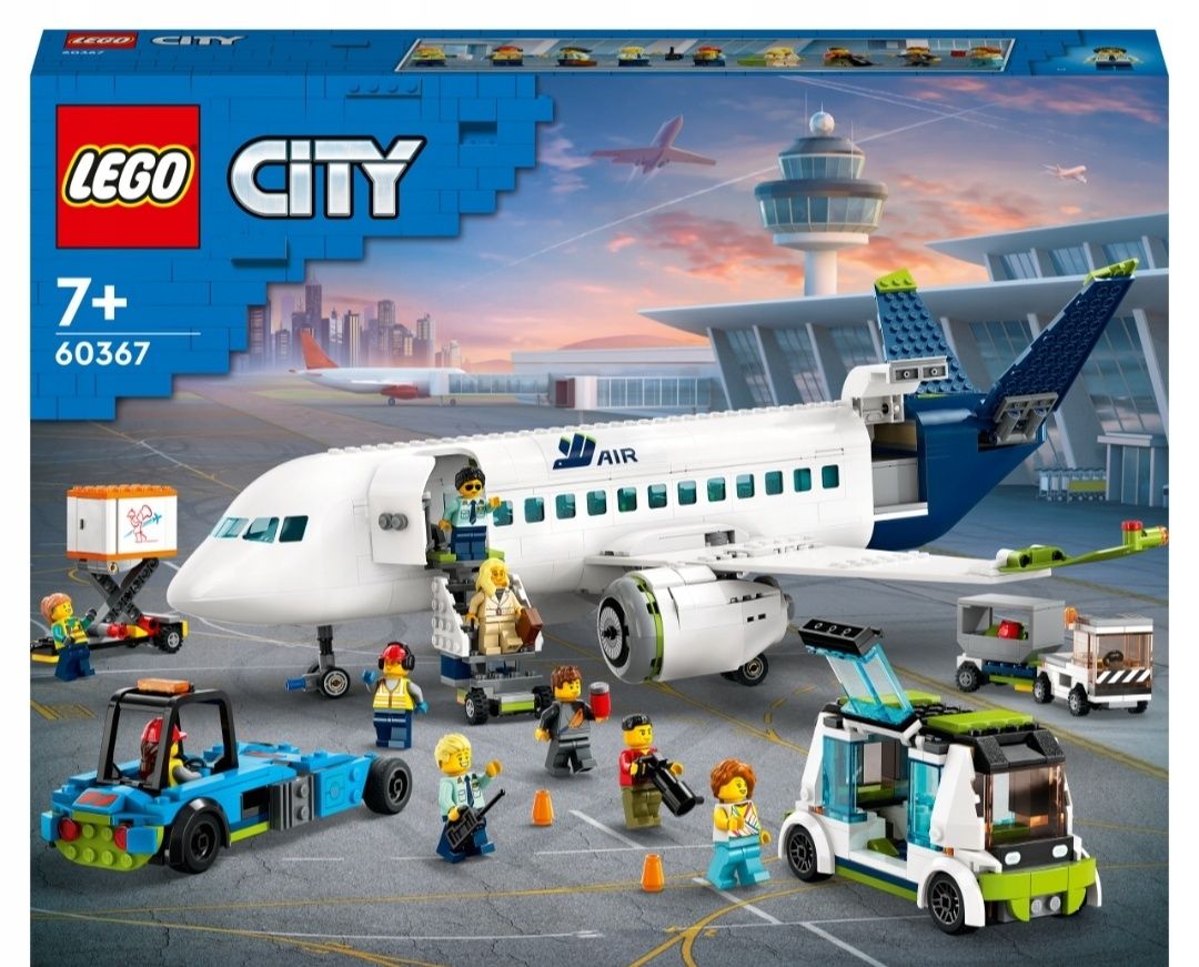 LEGO City 60367 Samolot pasażerski nowe