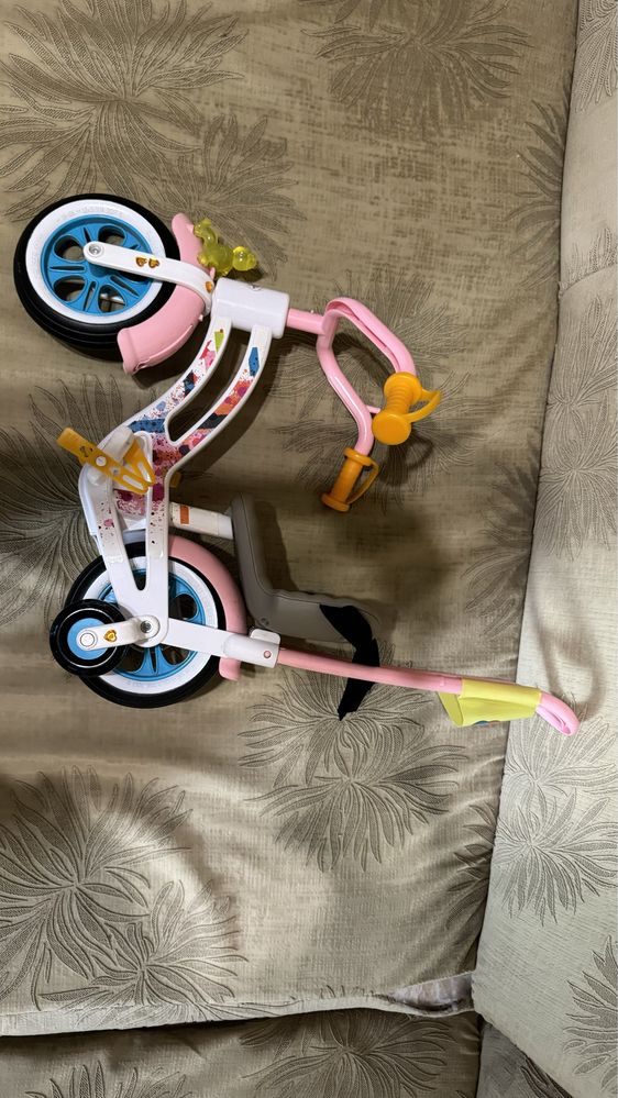 Велосипед для кукол бейби борн
