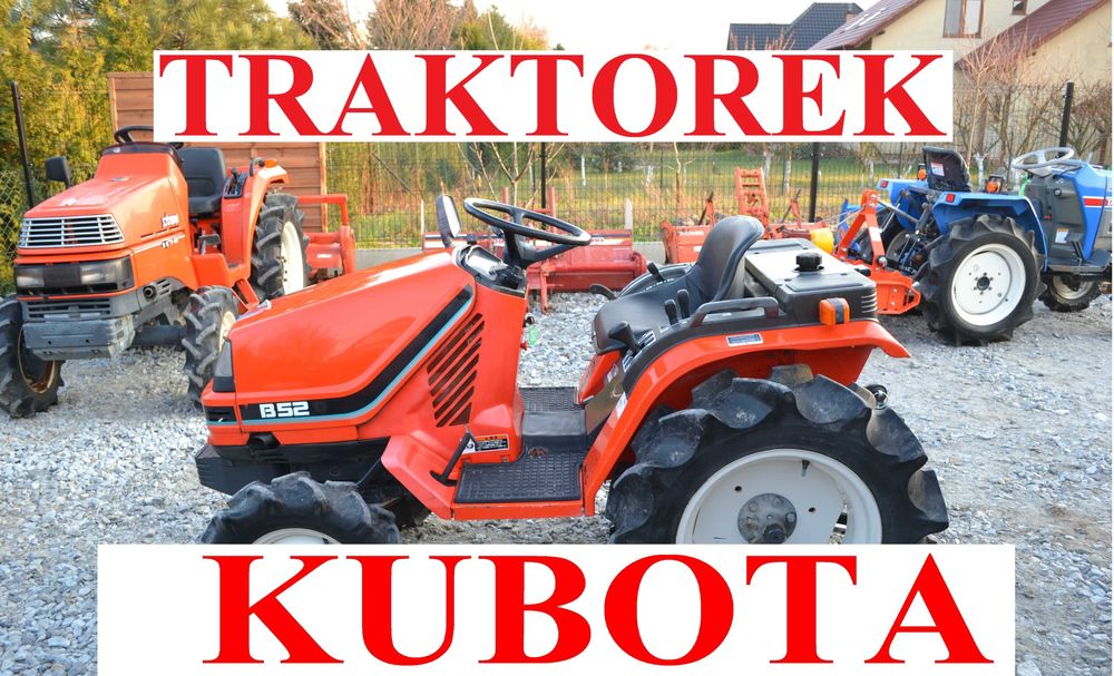 Kubota Yanmar Traktorek minitraktorek traktor