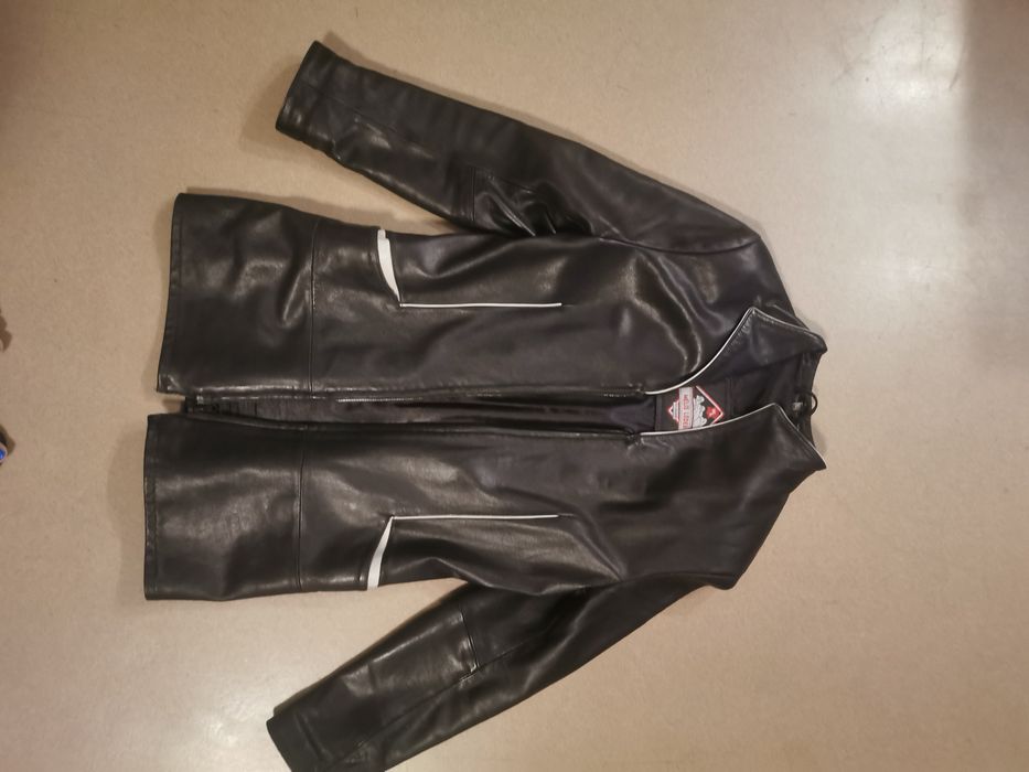 Kurtka skórzana damska L