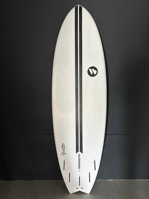 Surfboard - Prancha de Surf - Waveborn "The Rocket" 6'6 47.9L Epoxy