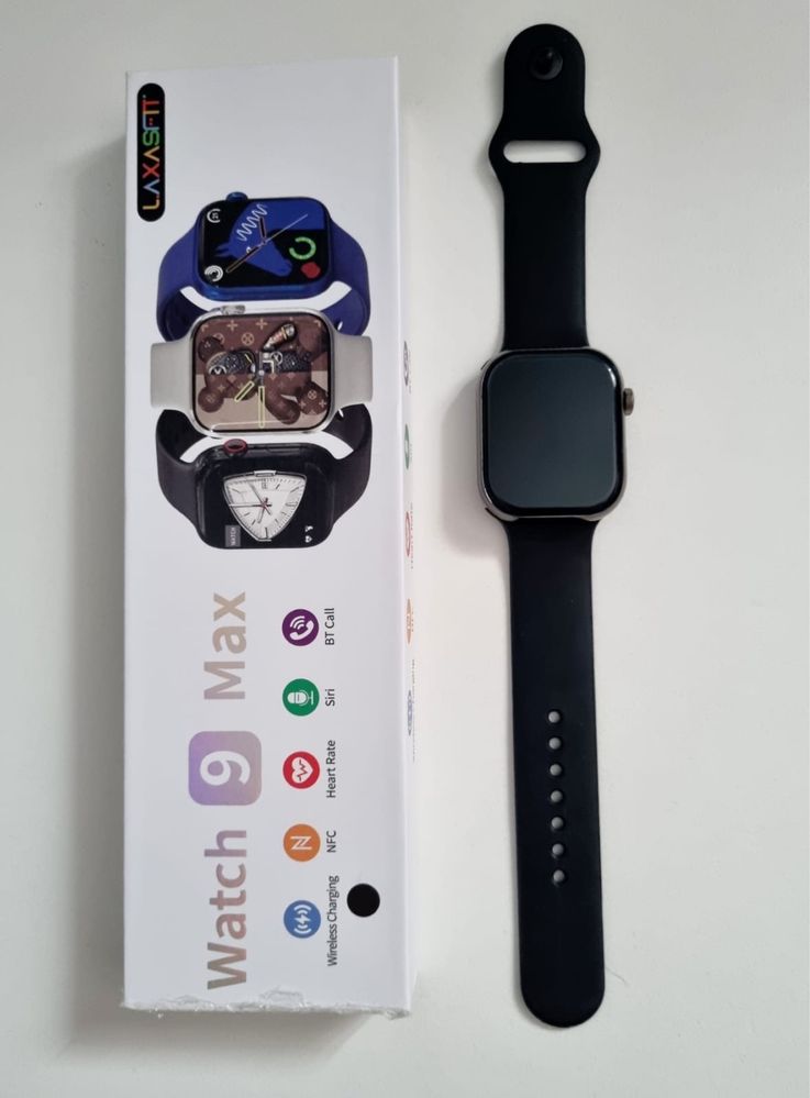 Smartwatch czarny MAX 9