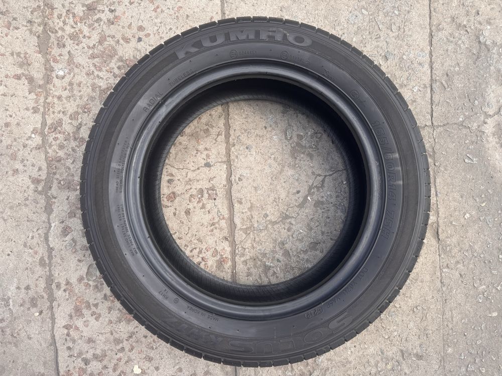 165/60 r14 Kumho Solus KH17 лето (7 мм.) пара