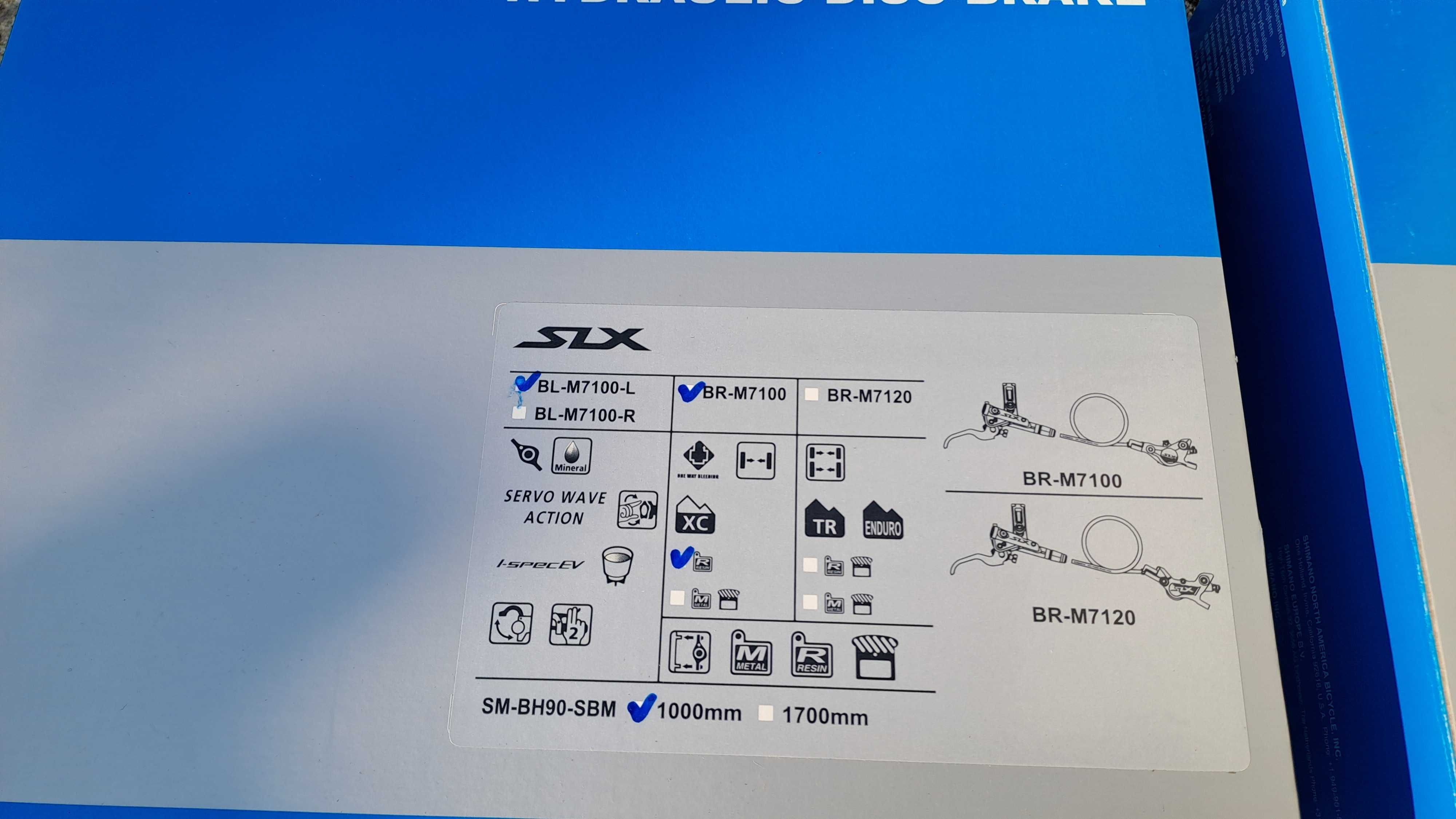 Shimano SLX BL-M7100-L | BL-M7100R | BR-M7100