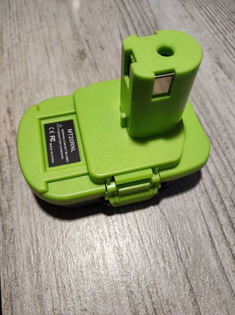 Adapter Ryobi MT20RNL do akumulatora Makita 18V zielony