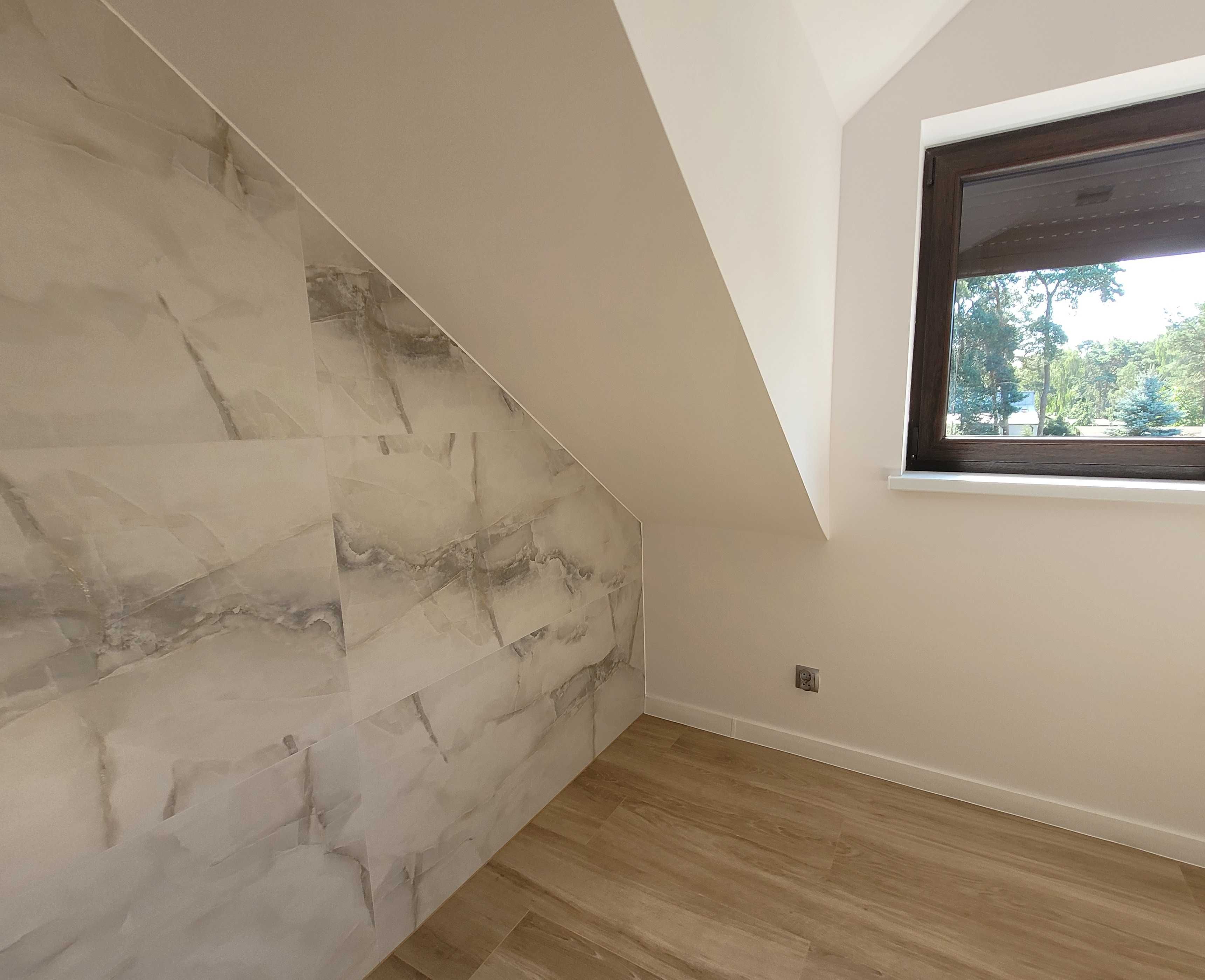 Płytki Noble Onyx Grey Matt 60x 120 Efekt marmuru w łazience