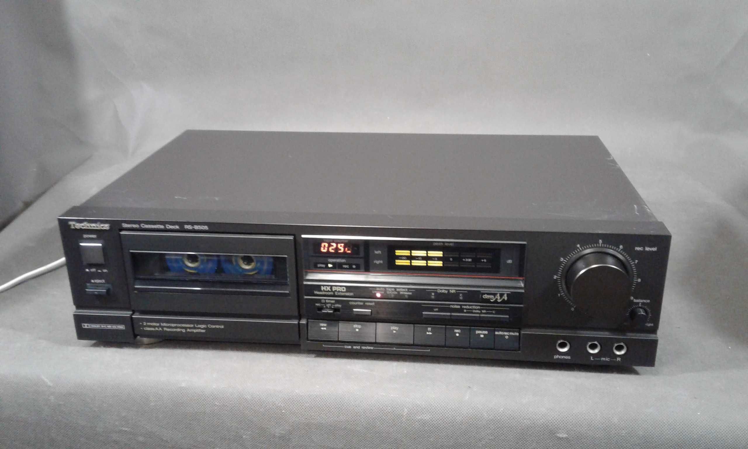 TECHNICS RS-B505,magnetofon kasetowy