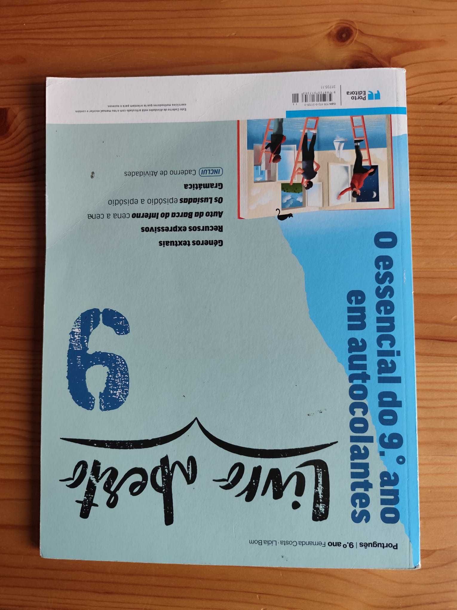 Cadernos de Atividades 9º ano - escola Fragata do Tejo, Moita, Setúbal