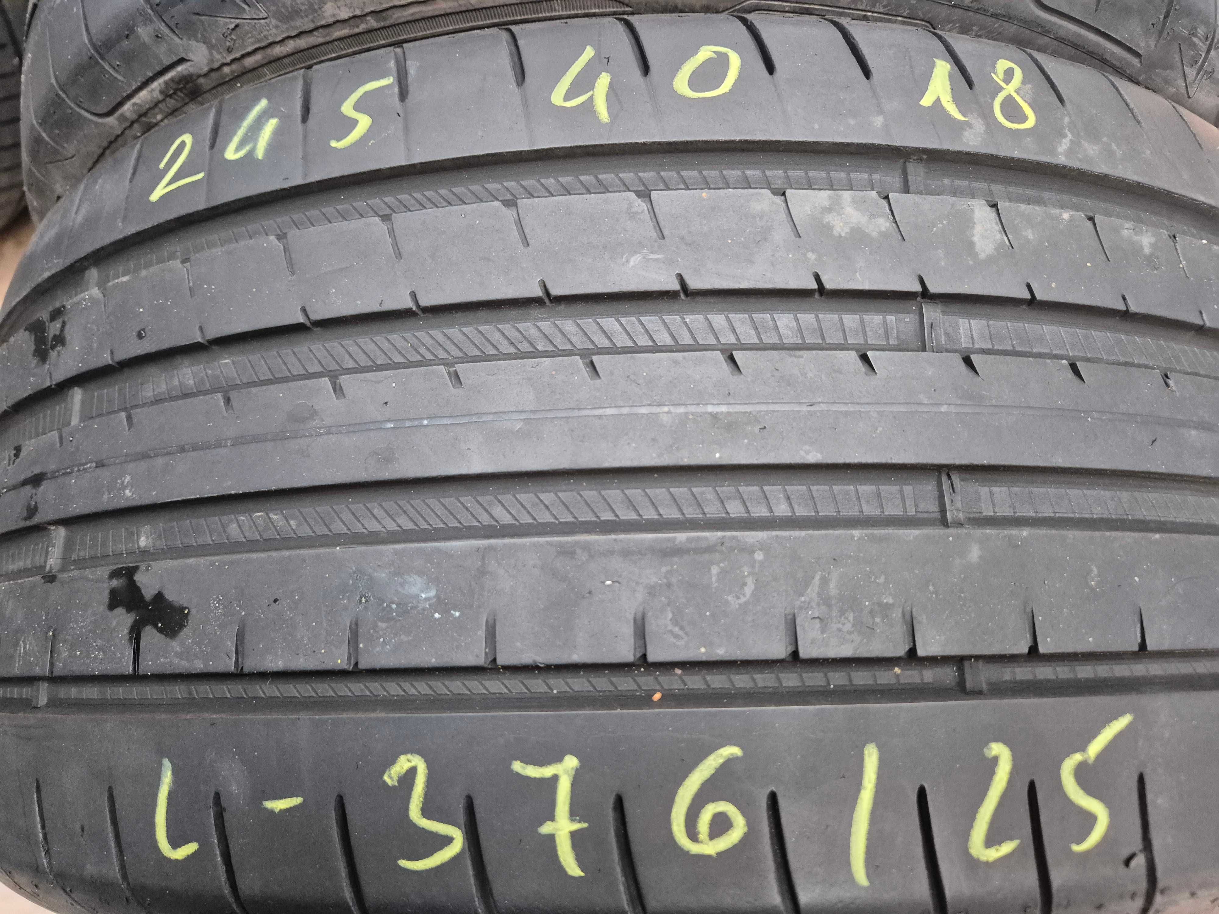 245/40r18 97Y (L376/25)007 2szt 5mm 18r Eagle F1 Asymmetric 3 GOODYEAR