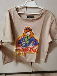 Bluzka koszulka krótki rękaw damska młodzieżowa Daphne Scooby-Doo 36 S