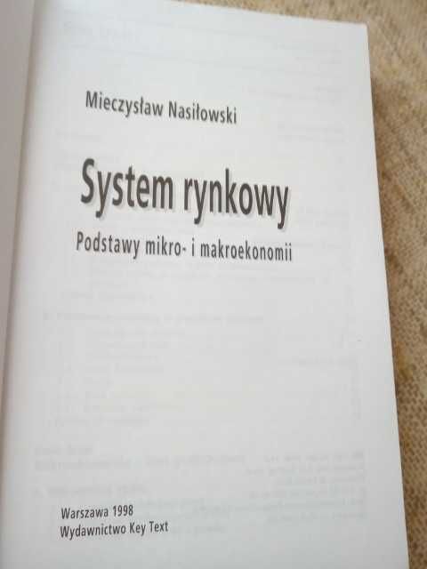 System rynkowy. Podstawy mikro- i makroekonomii, 1998, M. Nasiłowski