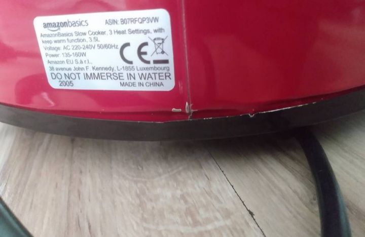 Wolnowar Amazon Basics Slow Cooker