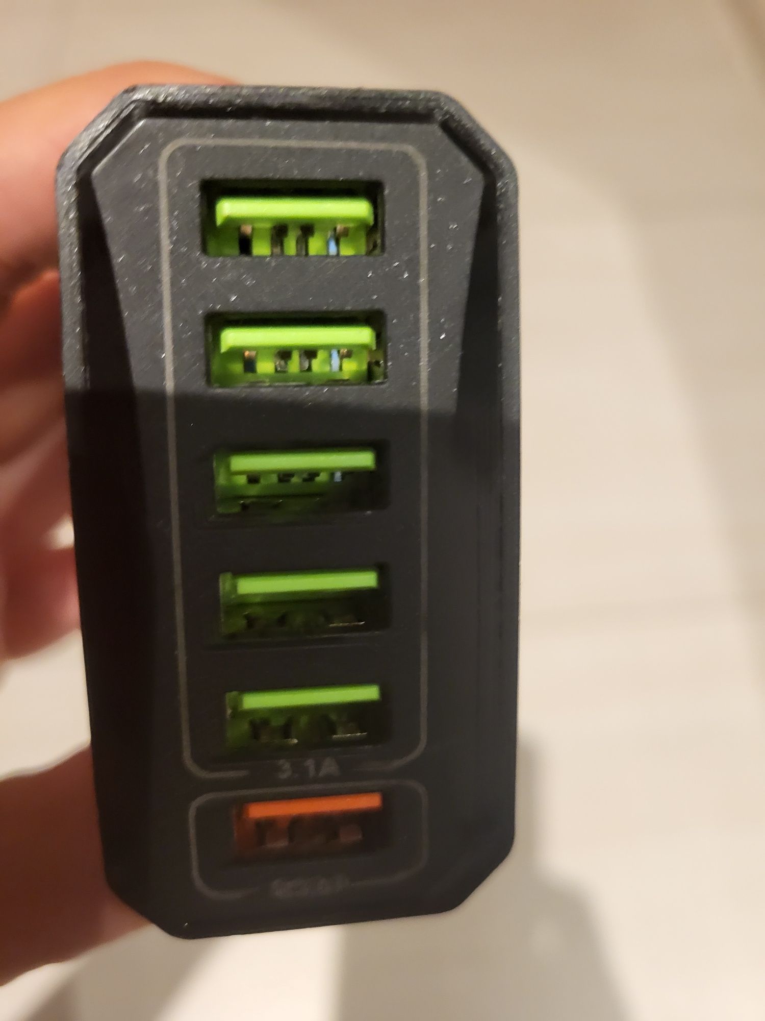 ładowarka USB- C,  6portów
