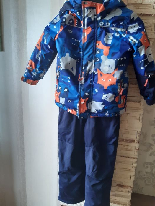Зимовий/ зимний комбінезон + куртка Deux pur Deux,  размер 98-116