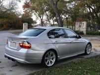BMW 3 E90 AC SCHNITZER TYLNA DOKŁADKA ZDERZAKA PODKŁAD