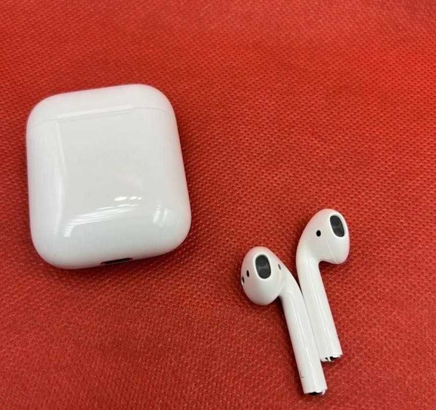 Навушники airpods 2 1в1 Ідеальне звучання + чехол у подарунок