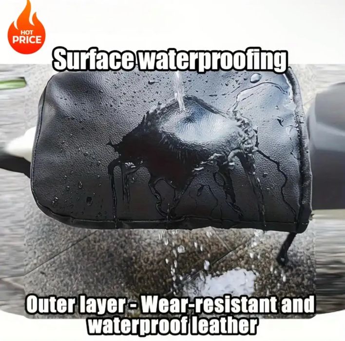 Зимові муфти руля мото рукавиці зимові на кермо вело скутера