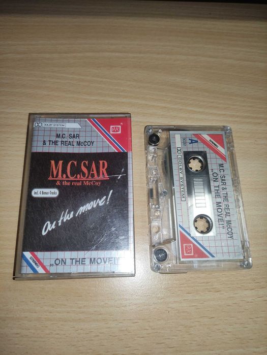 Kaseta mc sar and the real mc coy on the move
