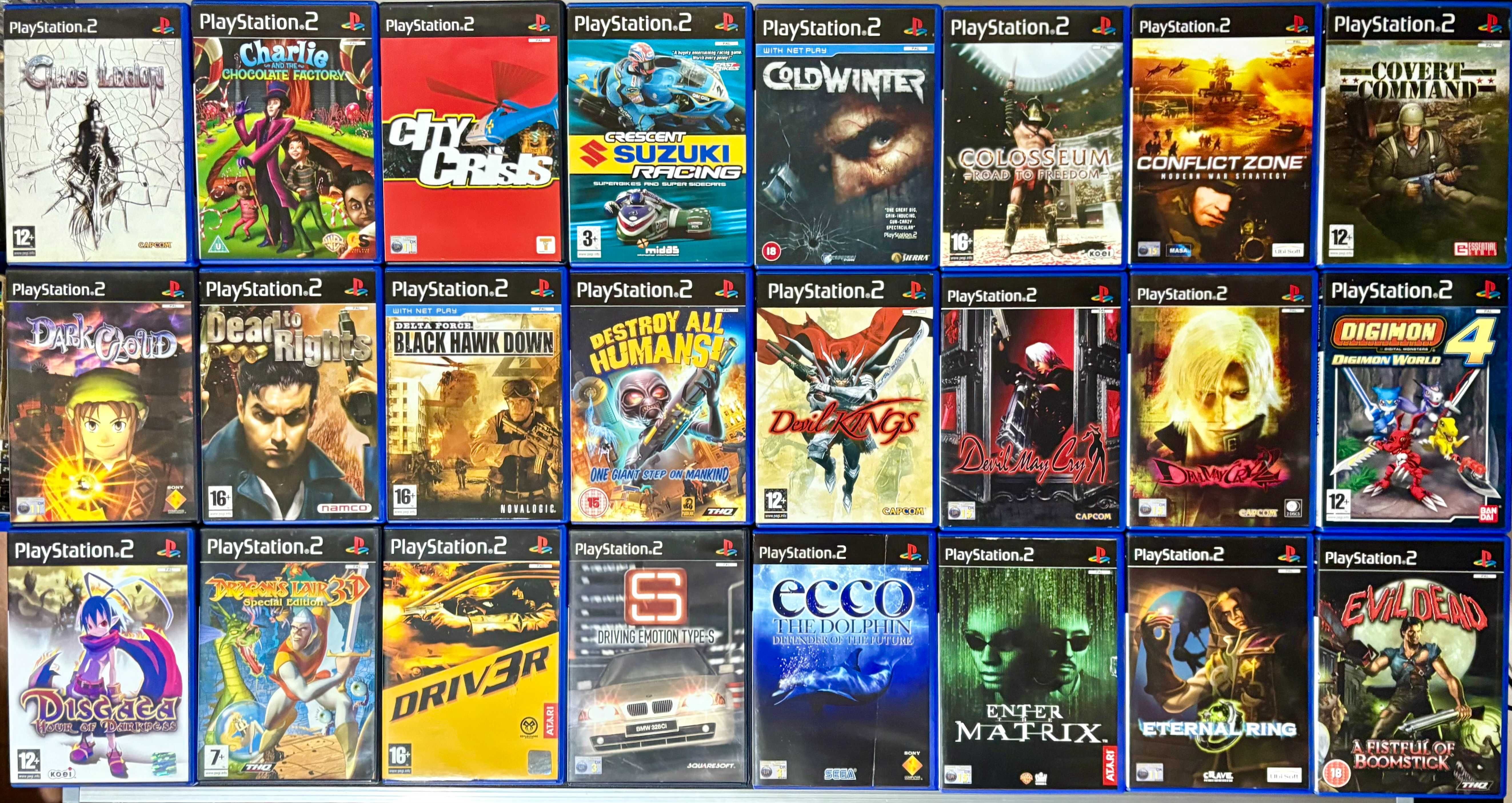 JOGOS PLAYSTATION 2 / PS2 || COMPLETOS || Portes Grátis || (à unidade)