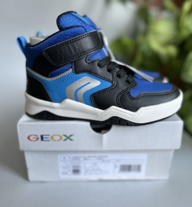 хайтопи Geox Perth 31р. на хлопчика черевики, високі кроссівки, демі