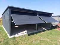 Garaż blaszany Drewnopodobny 6x5 7x6 8x6 Kolor wymiary PRODUCENT