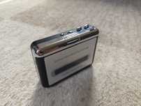Magnetofon przenośny walkman USBc autoreverse nowy okazja