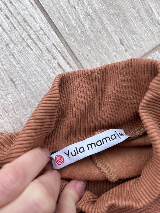 Сукня Yula mama для вагітних, годуючих на флісі