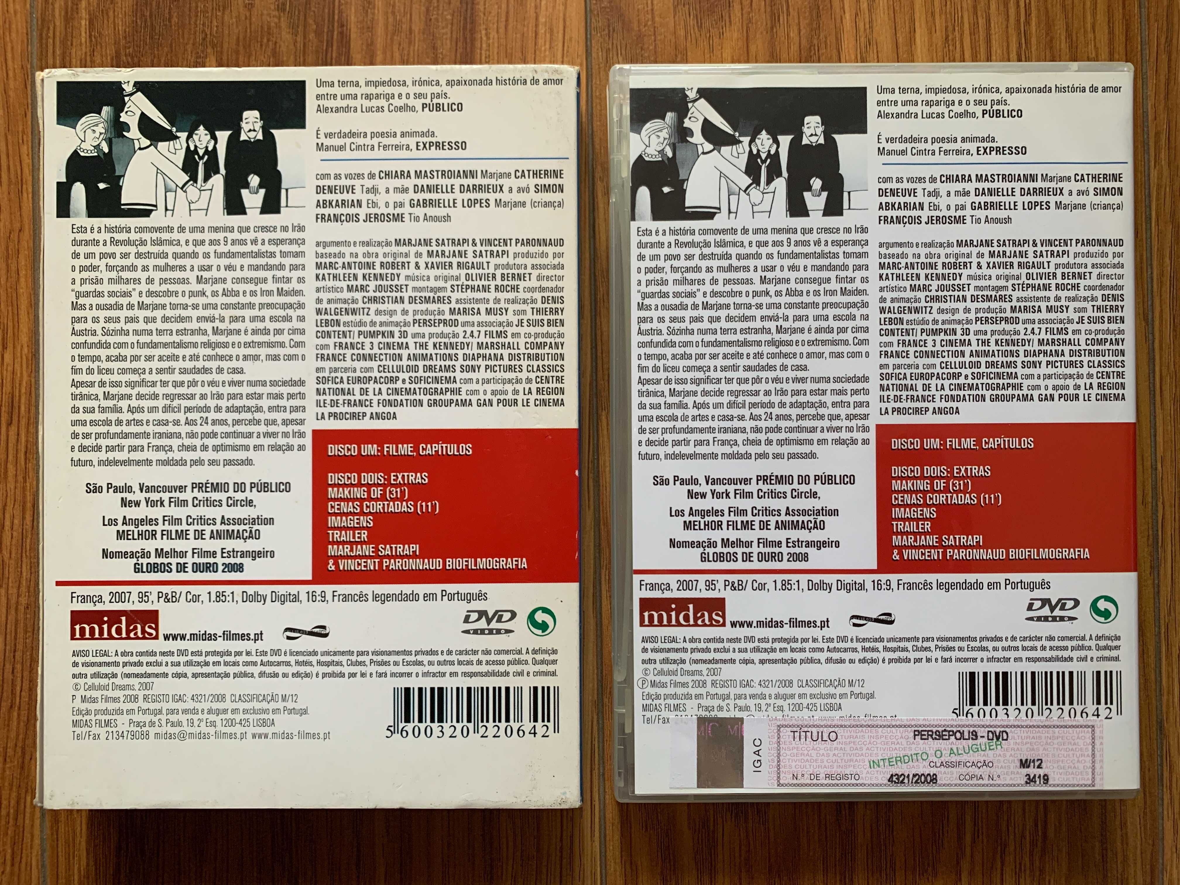 Persepolis - Edição Especial - 2 dvds