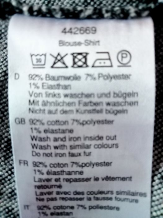 Czarno-biała tunika