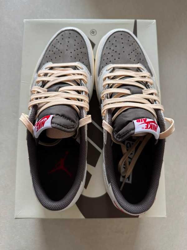Jordan1RetroLowOGSPTravisScottReverseMocha r.41