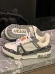 LouisVuitton Męskie BlackTrampki TrainerLvButy Unisex 43