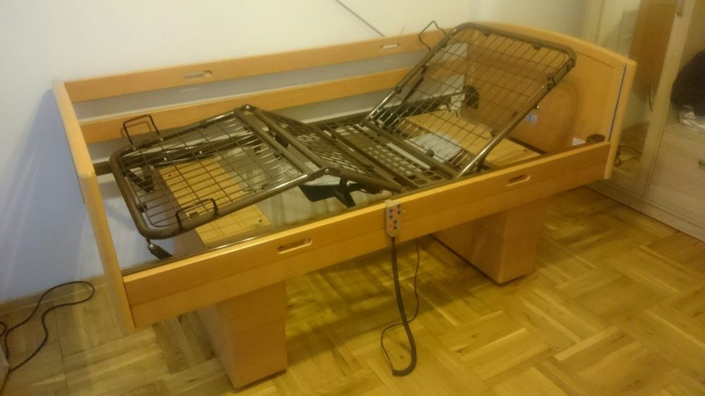 Łóżko rehabilitacyjne na pilota z gwarancją i transportem