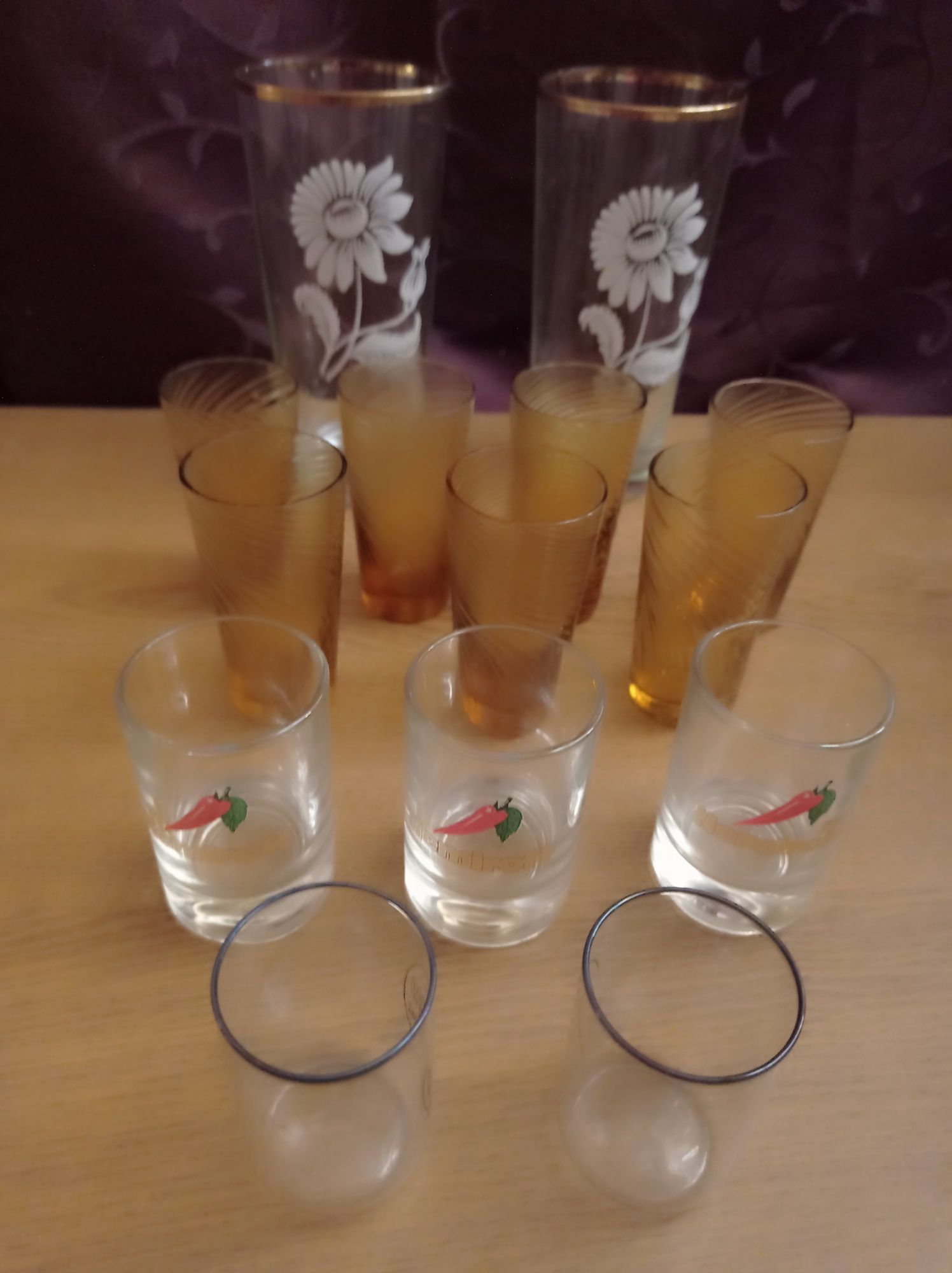 , стаканы, рюмки, чашка,
