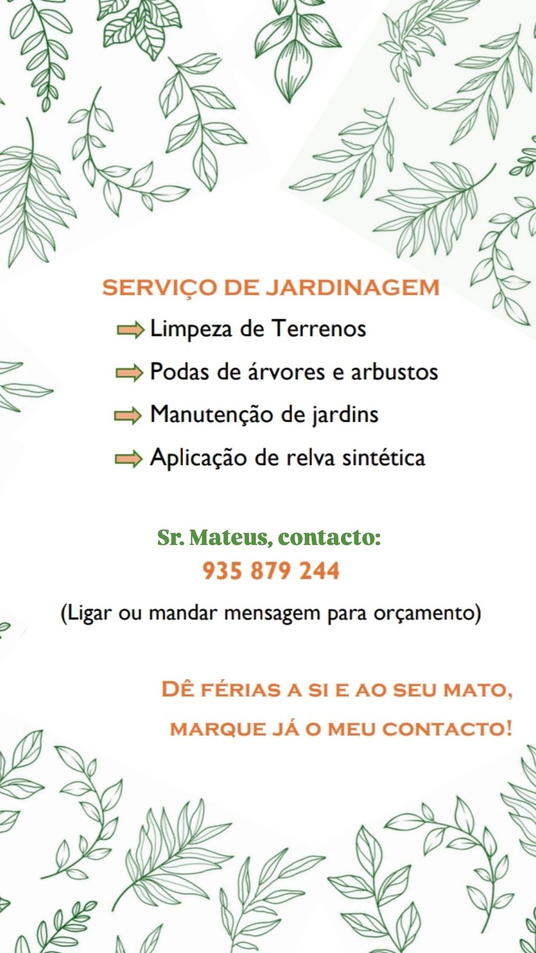 Serviço de Jardinagem