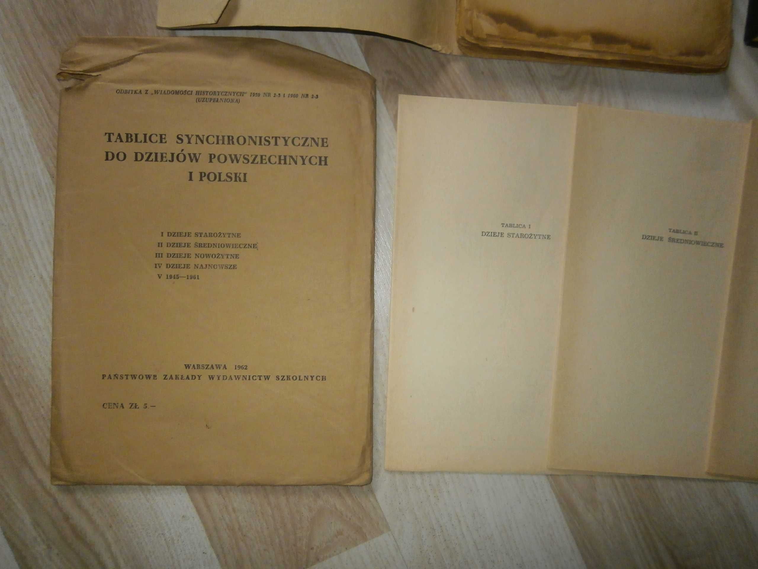 Historia Ustroju Polski Kutrzeba 49 Tablice Synchronistyczne