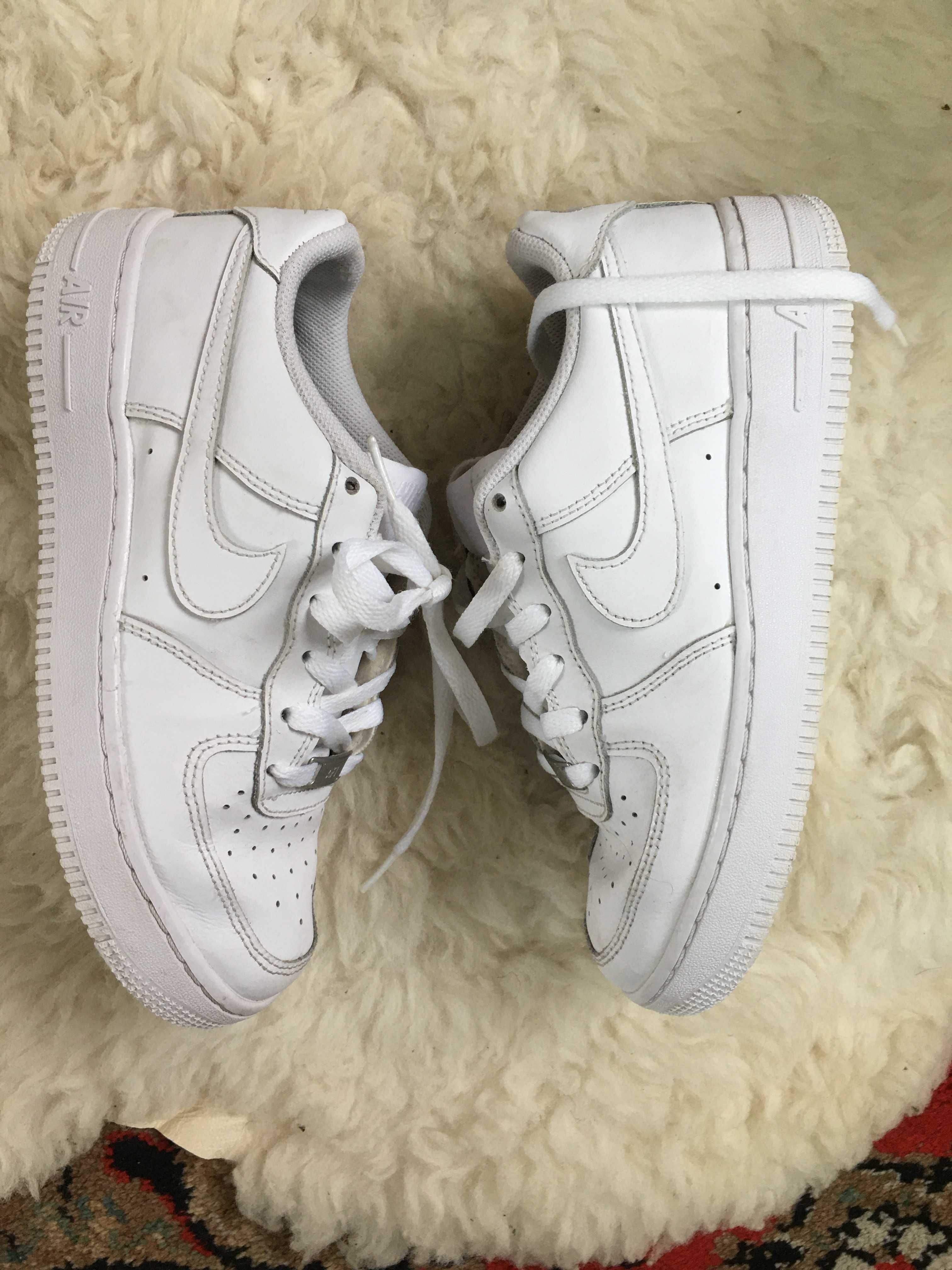 Кроссовки Nike air force 1 low (gs) white (314192-117) р.38-ст. 24.см