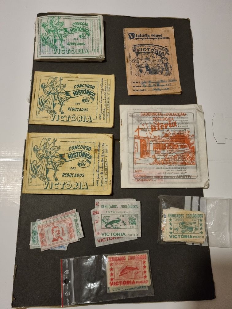 Cromos de Caramelos antigos e Cadernetas