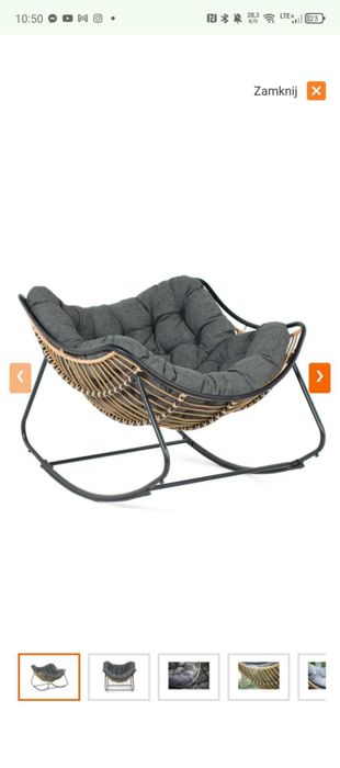 Fotel/bujak do ogrodu czy salonu LOGAN